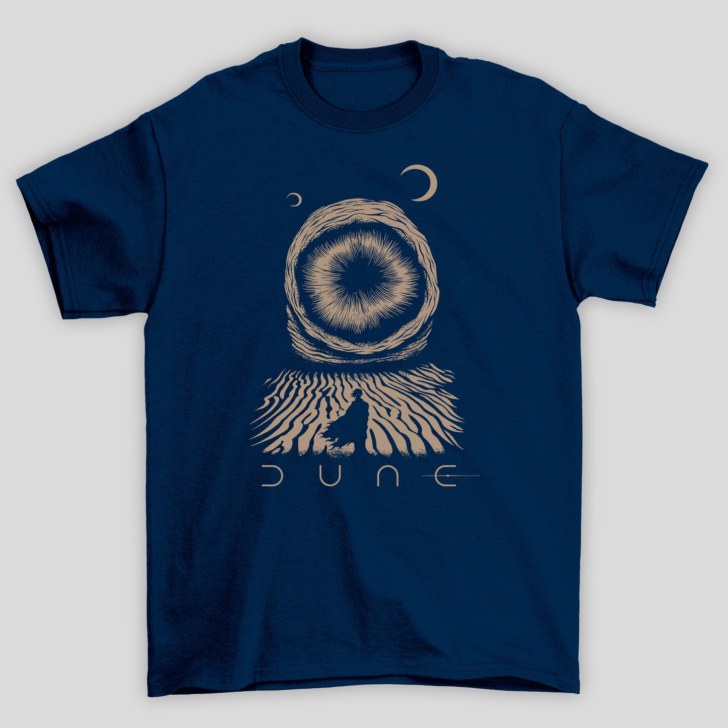 Camiseta Básica Unissex Duna Verme Boca Silhueta