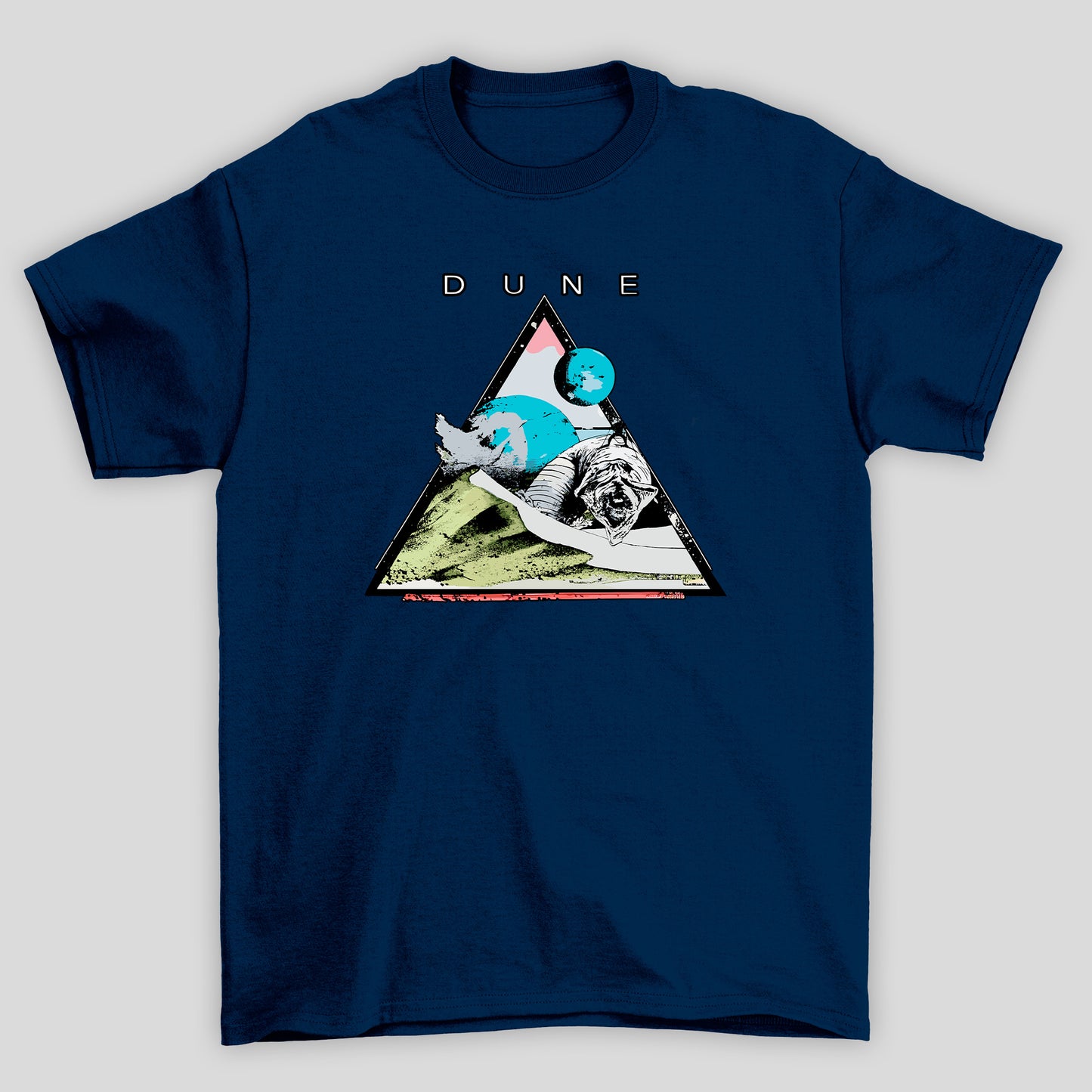 Camiseta Básica Unissex Duna Triangulo Verme