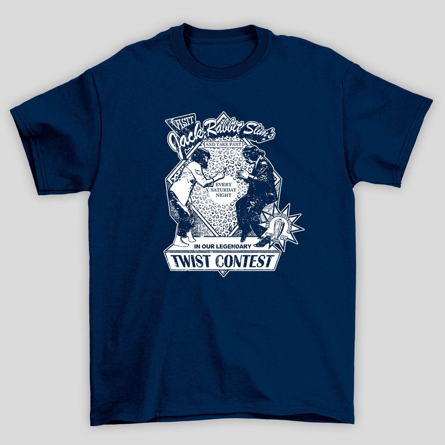 Camiseta Básica Unissex Jack Rabbit Slims Pulp Fiction