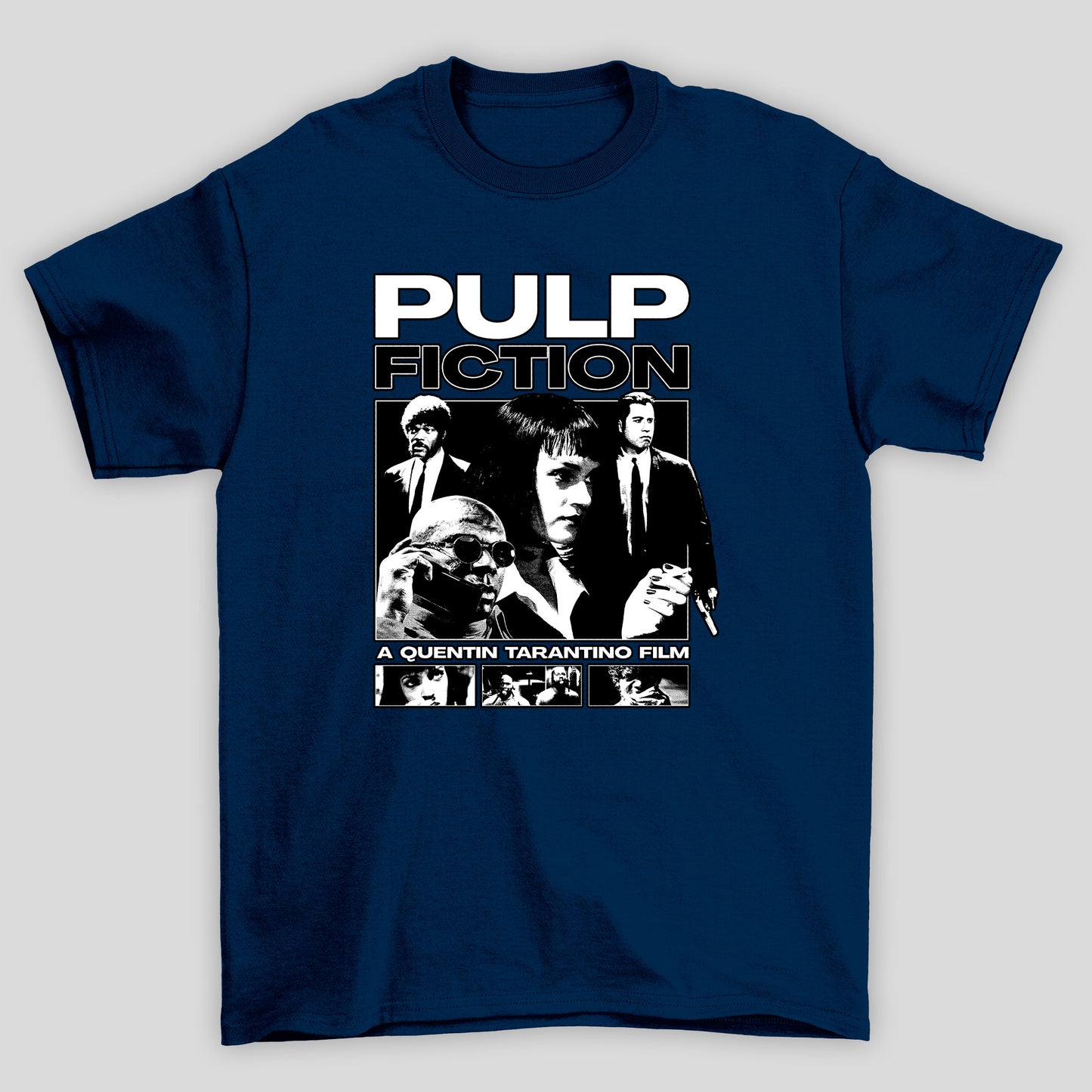 Camiseta Básica Unissex A Quentin Tarantino Film Pulp Fiction