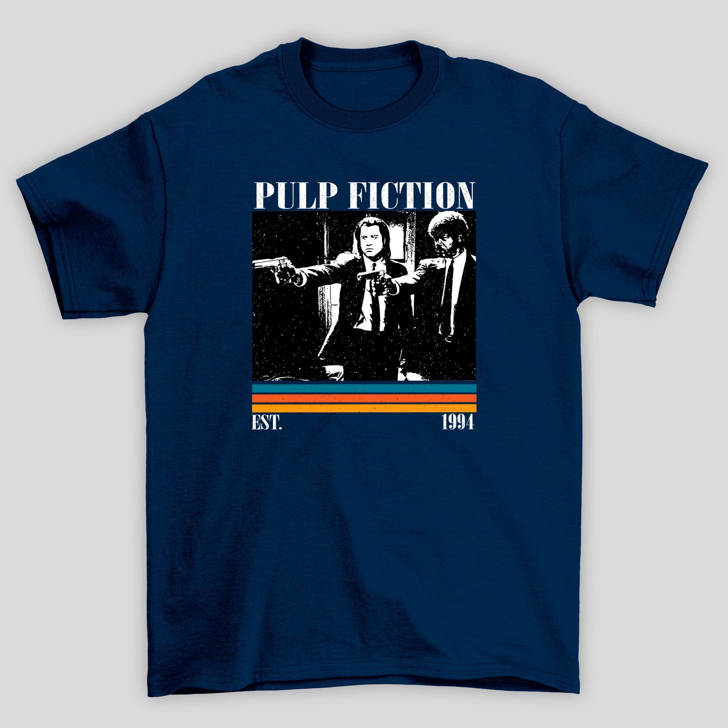 Camiseta Básica Unissex EST 1994 Cena Pulp Fiction