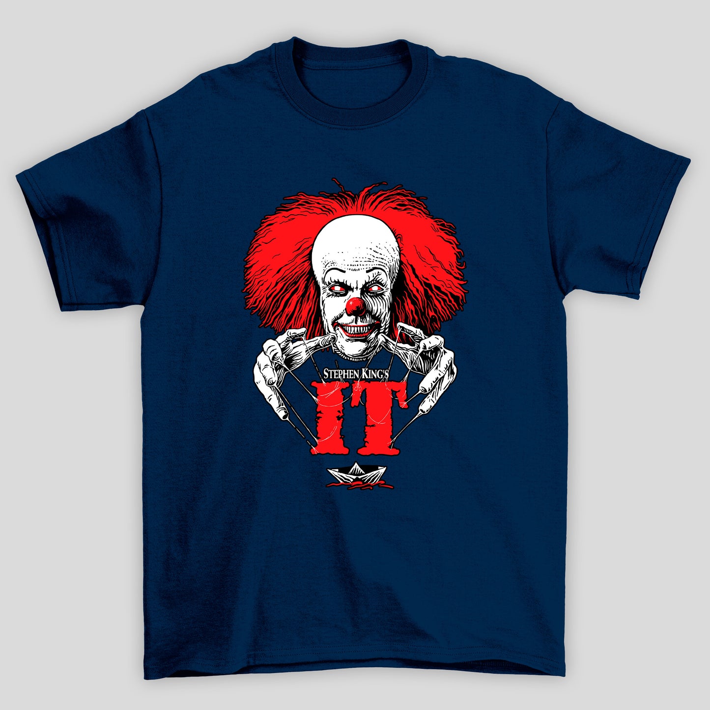 Camiseta Básica Unissex Stephen Kings Old IT A Coisa