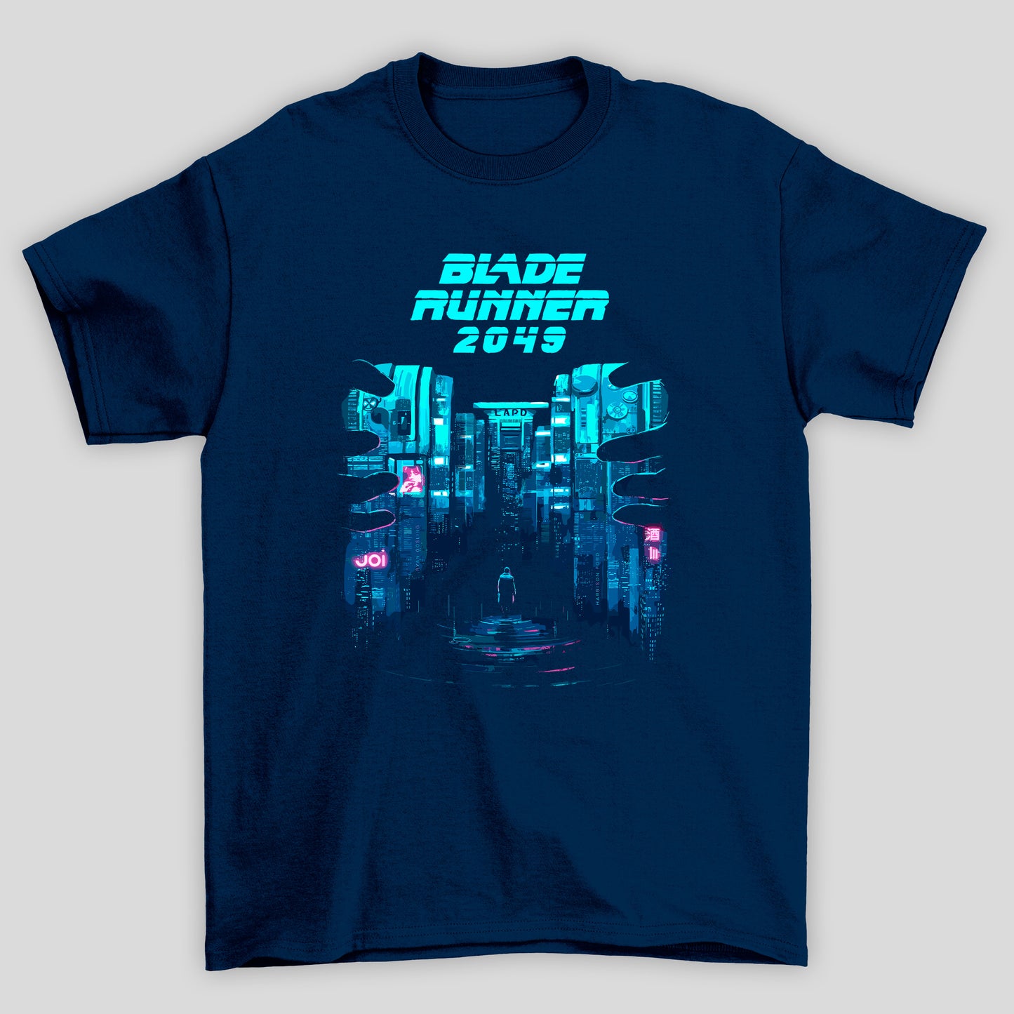 Camiseta Básica Unissex Blade Runner City Art