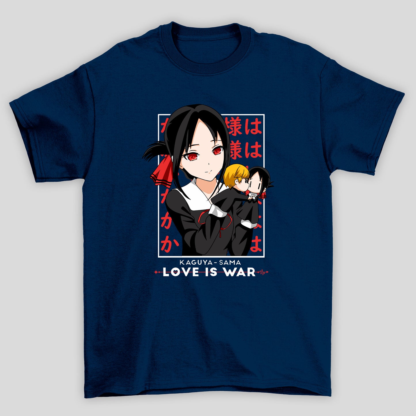 Camiseta Básica Unissex Love is War Fantoste Kaguya-sama