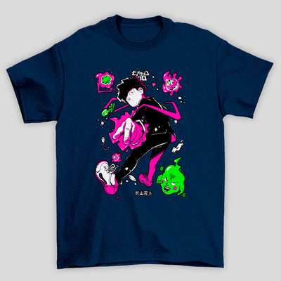Camiseta Básica Unissex Shigeo Kageyama Mob Psycho 100