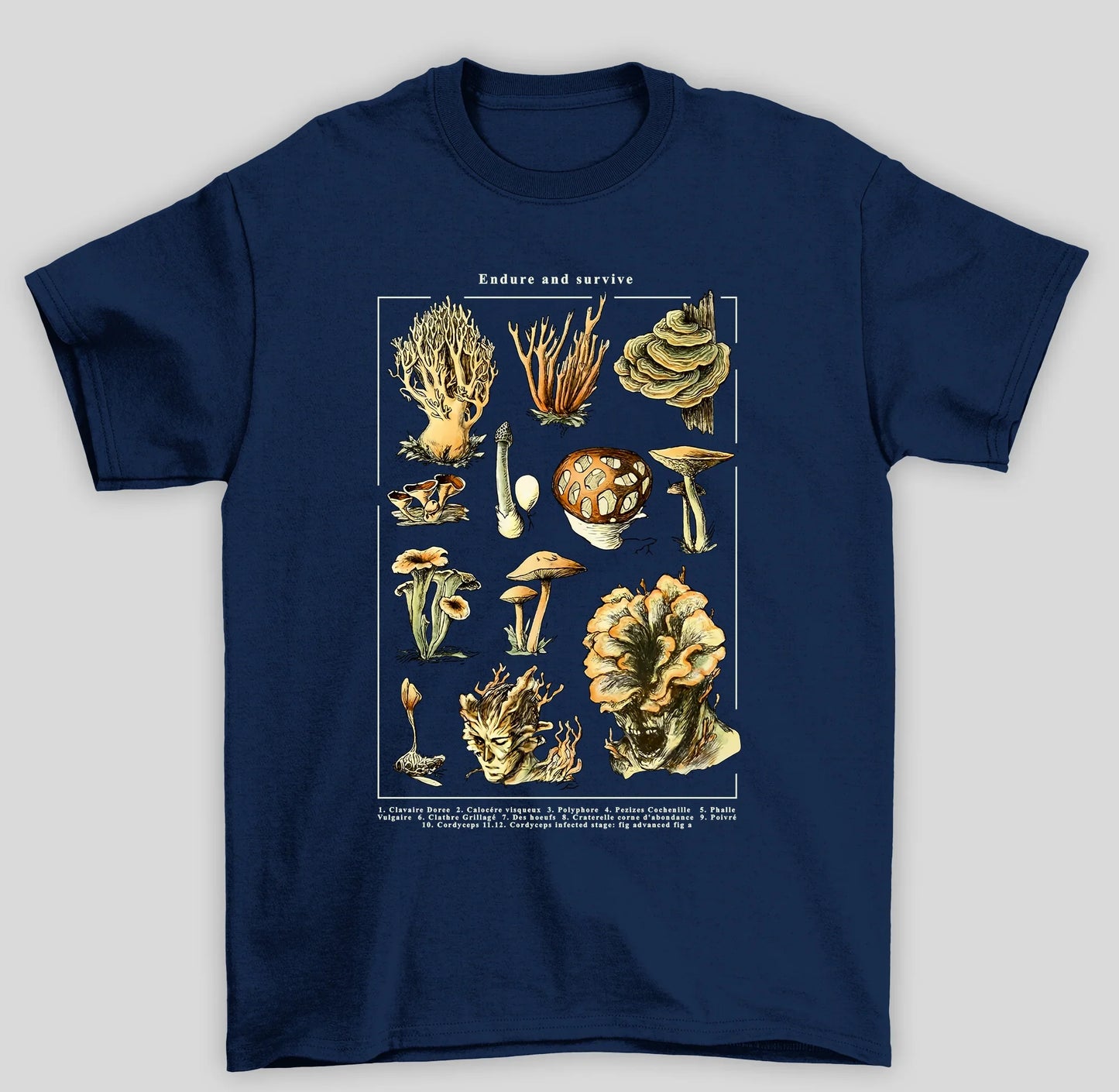 Camiseta Básica Unissex The Last Of Us Cordyceps