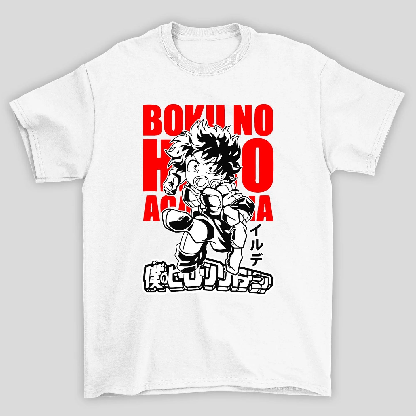 Camiseta Básica Unissex Boku No Hero Academia