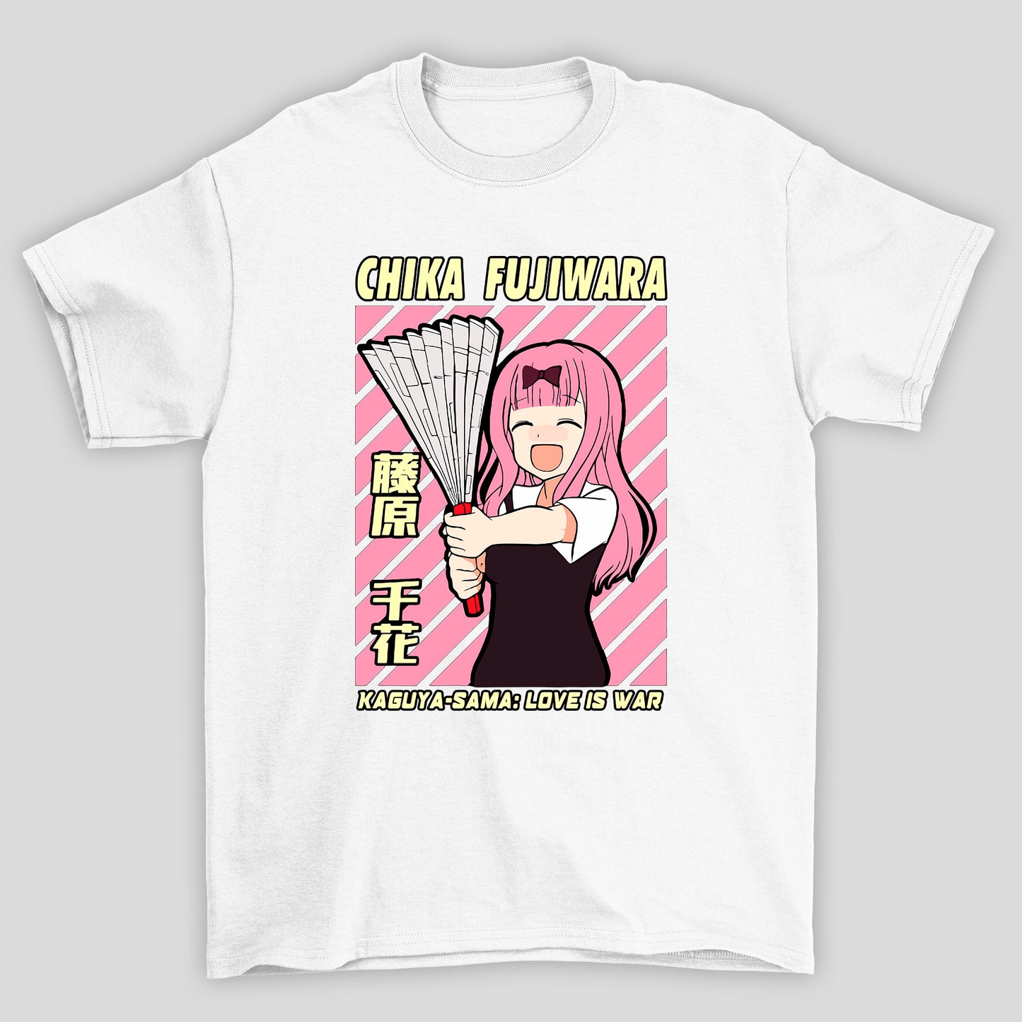 Camiseta Básica Unissex Chika Fujiwara Kaguya-sama