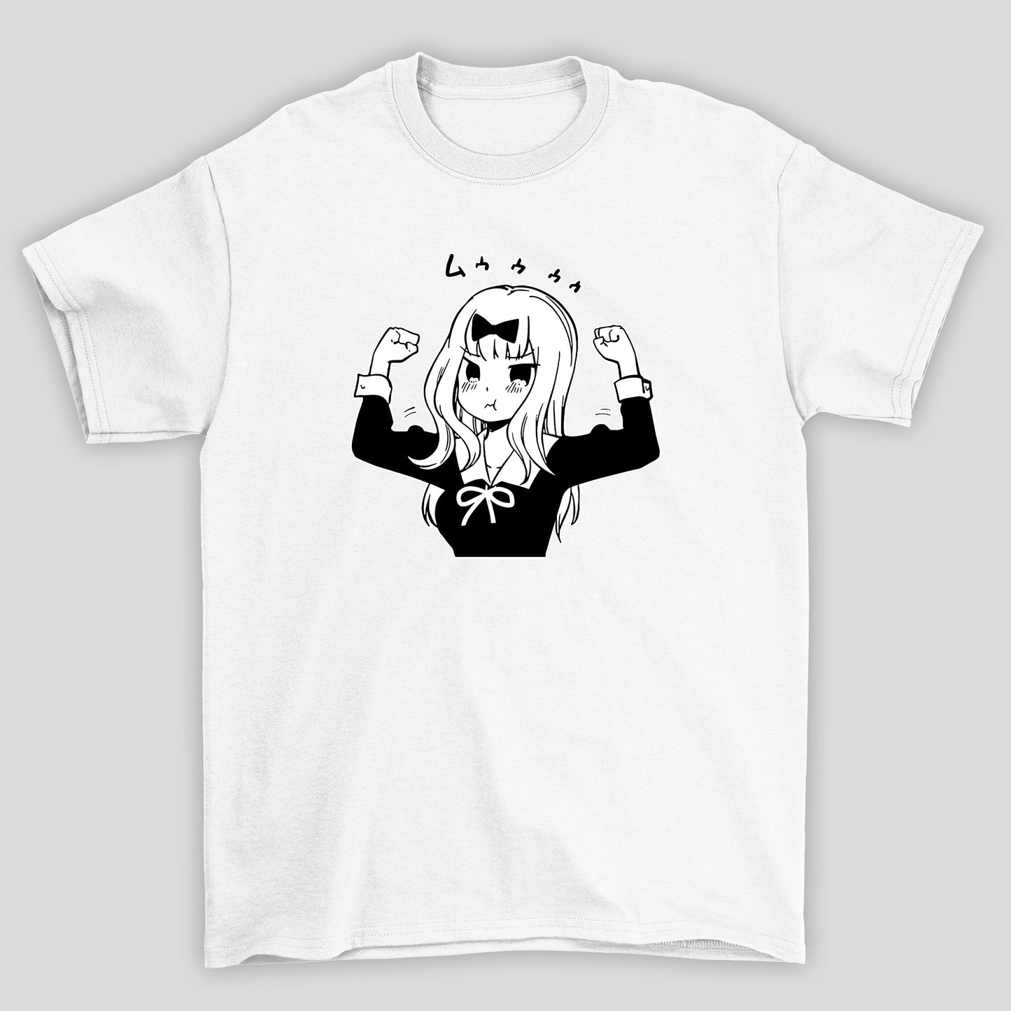 Camiseta Básica Unissex Chika Fujiwara Anime Kaguya-sama Love is War