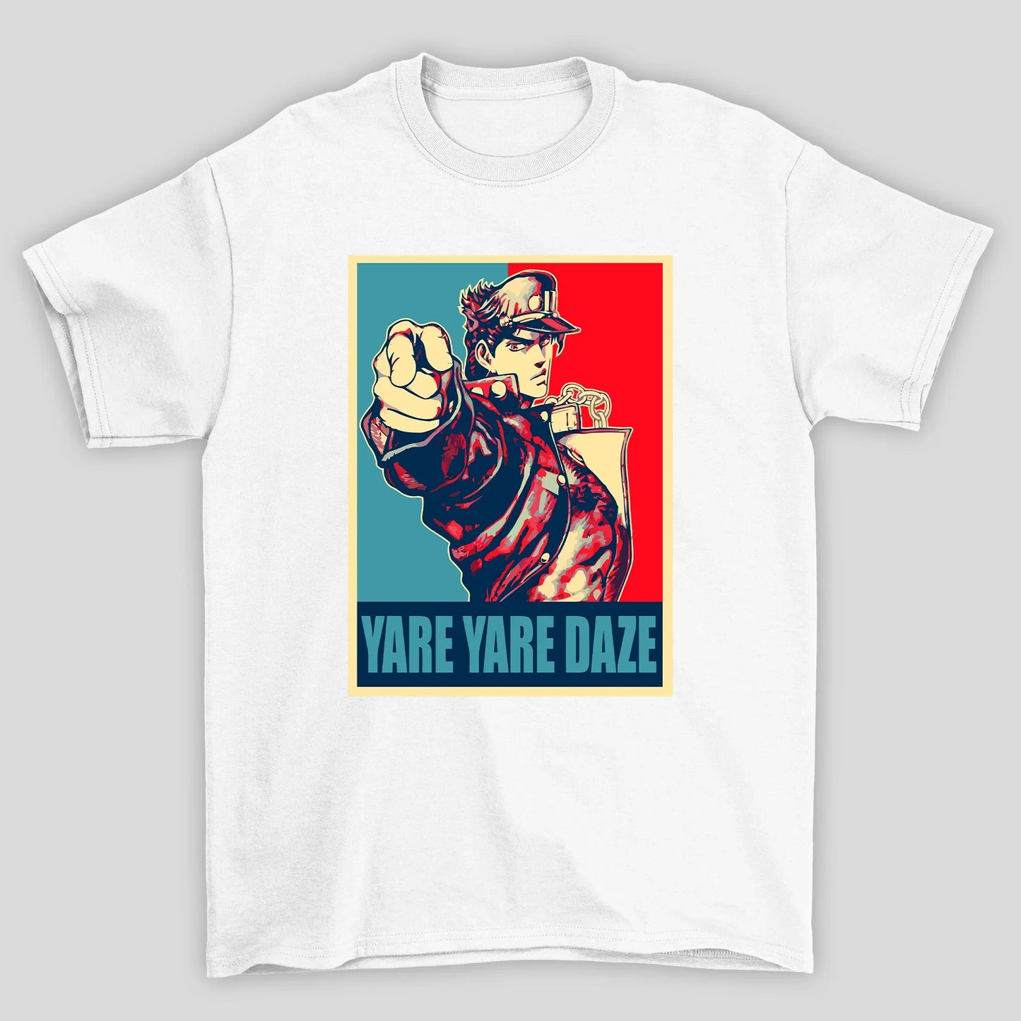 Camiseta Básica Unissex Yare Yare Daze Jojo Bizarre Anime