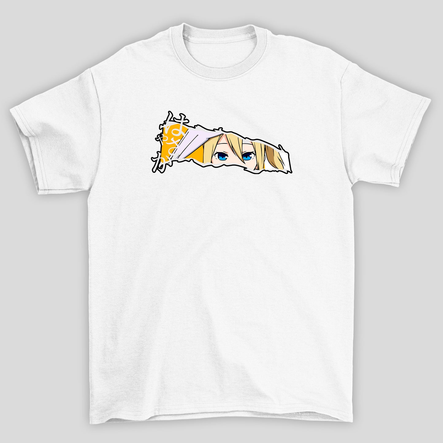 Camiseta Básica Unissex Anime Olhos Hayasaka Kaguya-Sama Amor é Guerra