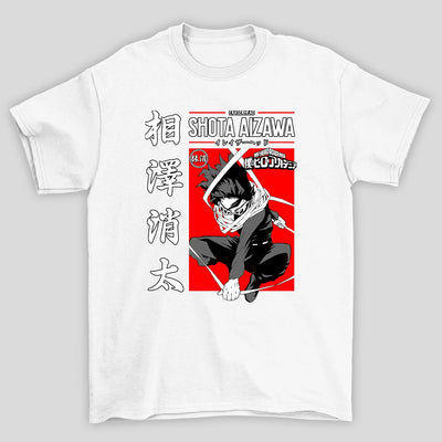 Camiseta Básica Unissex Anime Boku No Hero Academia Aizawa Eraser Hero