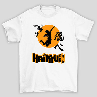 Camiseta Básica Unissex Anime Haikyuu Karasuno Vole