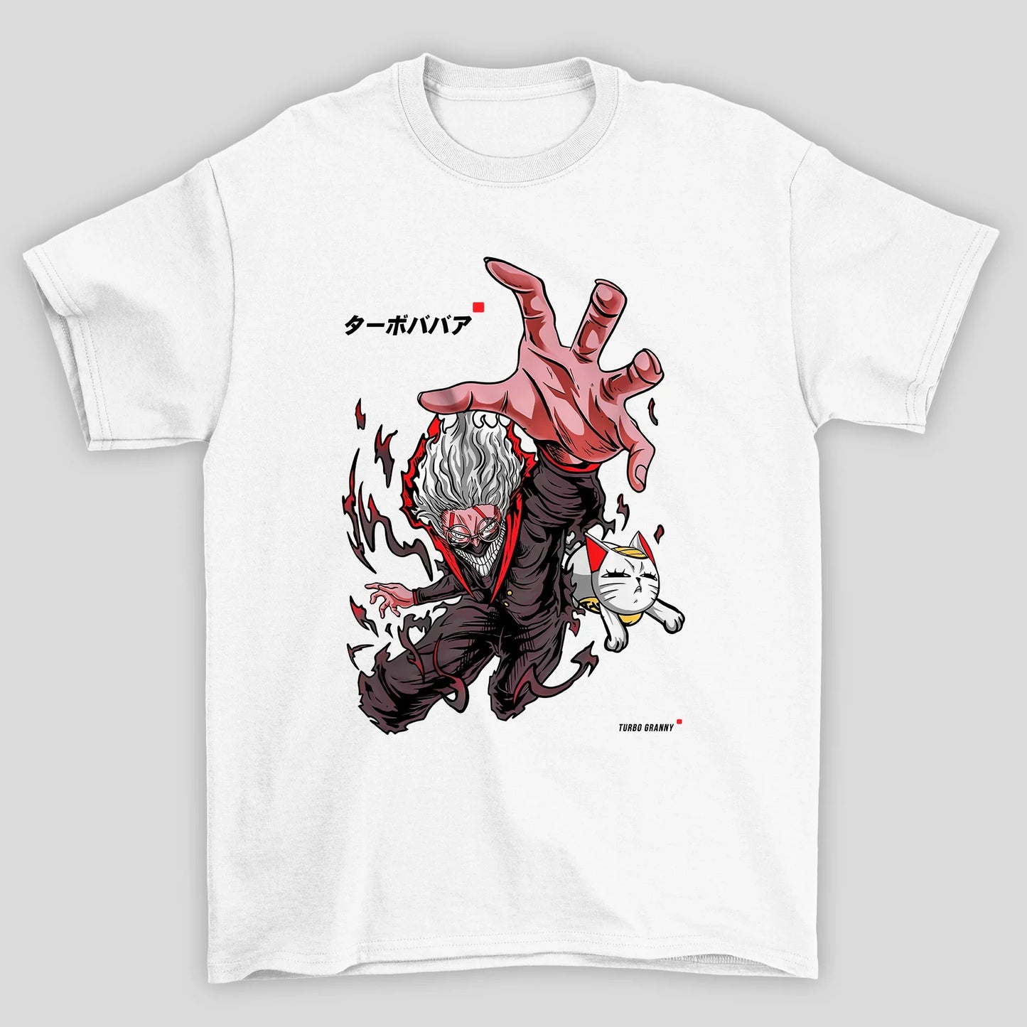 Camiseta Básica Unissex Turbo Granny Dandadan