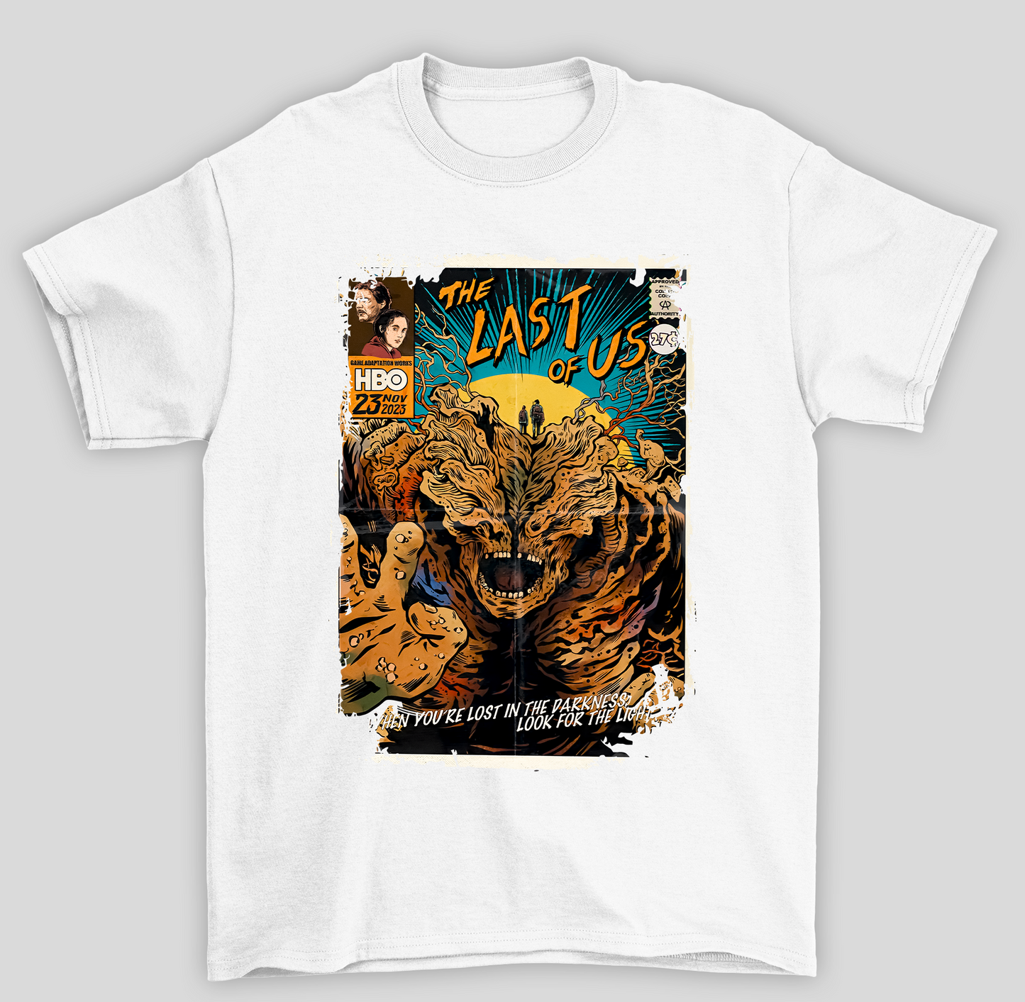 Camiseta Básica Unissex The Last Of Us Vintage