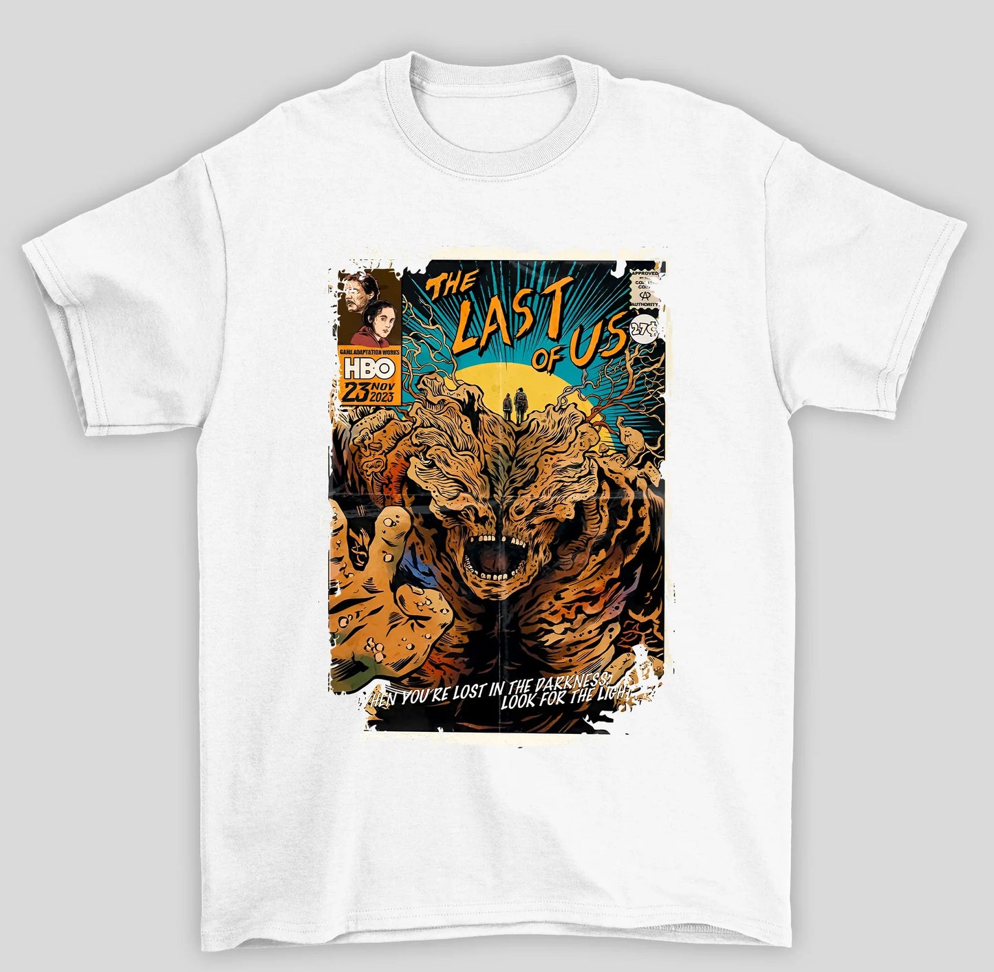 Camiseta Básica Unissex The Last Of Us Vintage