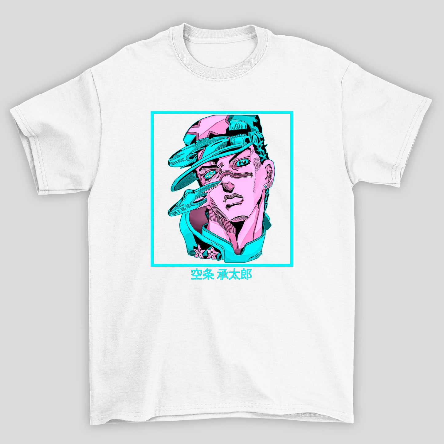 Camiseta Básica Unissex Jotaro Jojo Bizarre Anime