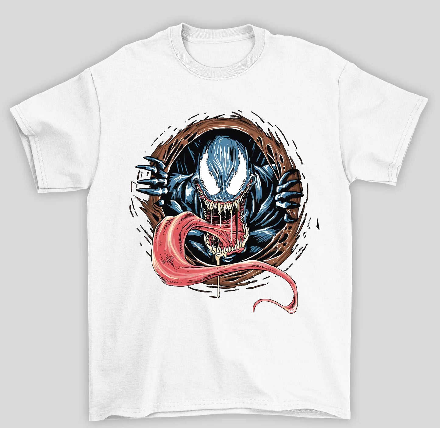 Camiseta Básica Unissex Venom Buraco
