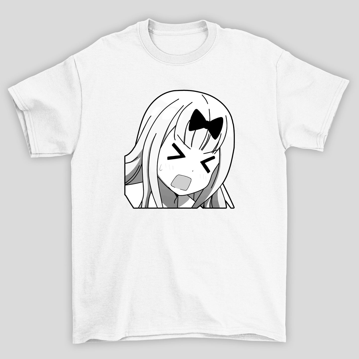 Camiseta Básica Unissex Kaguya-sama Anime Chika