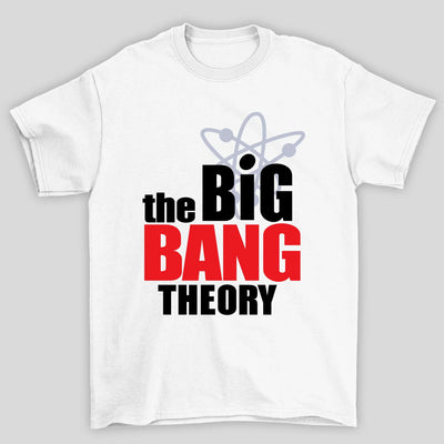 Camiseta Básica Unissex Logo The Big Bang Theory