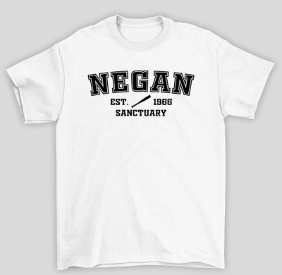 Camiseta Básica Unissex The Walking Dead Negan Est 1966