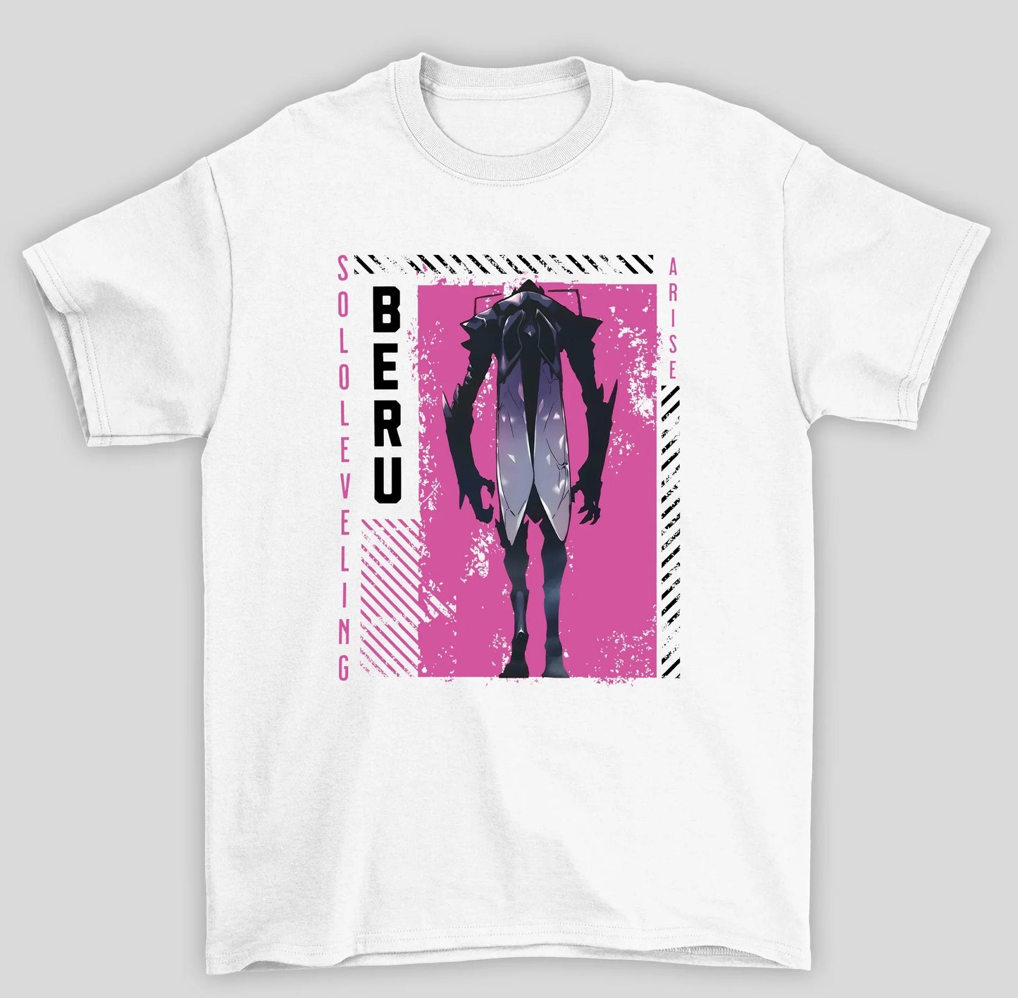 Camiseta Básica Unissex Solo Leveling Beru Inseto