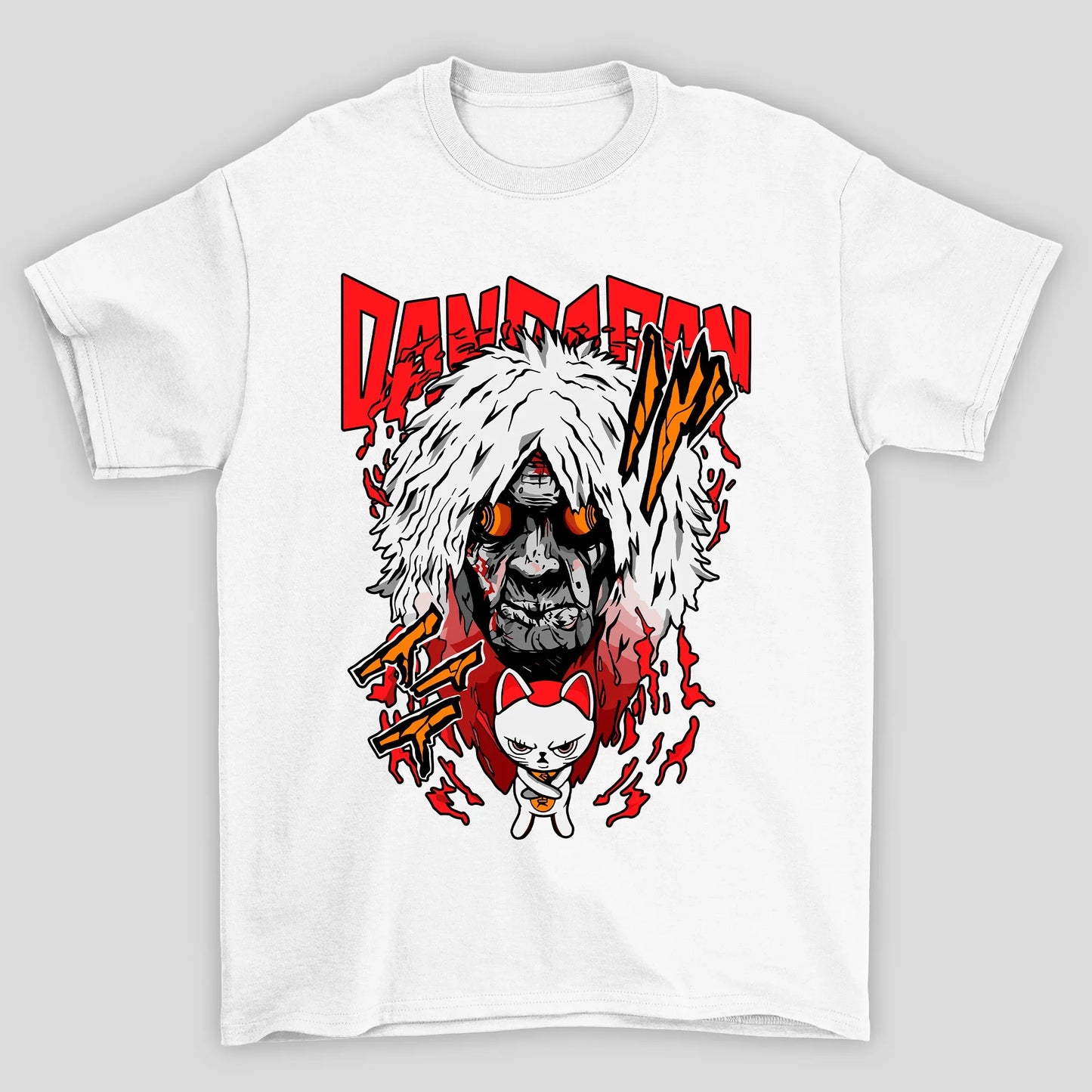 Camiseta Básica Unissex Dandadan Velha Turbo Real Form