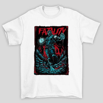 Camiseta Básica Unissex Mortal Kombat Subzero Fatality