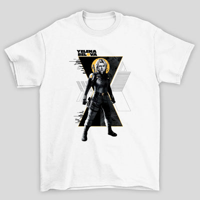 Camiseta Básica Unissex Thunderbolts Yelena Graphic