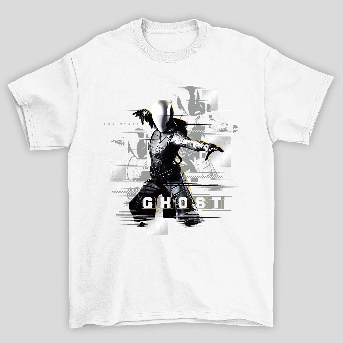 Camiseta Básica Unissex Thunderbolts Ghost Graphic