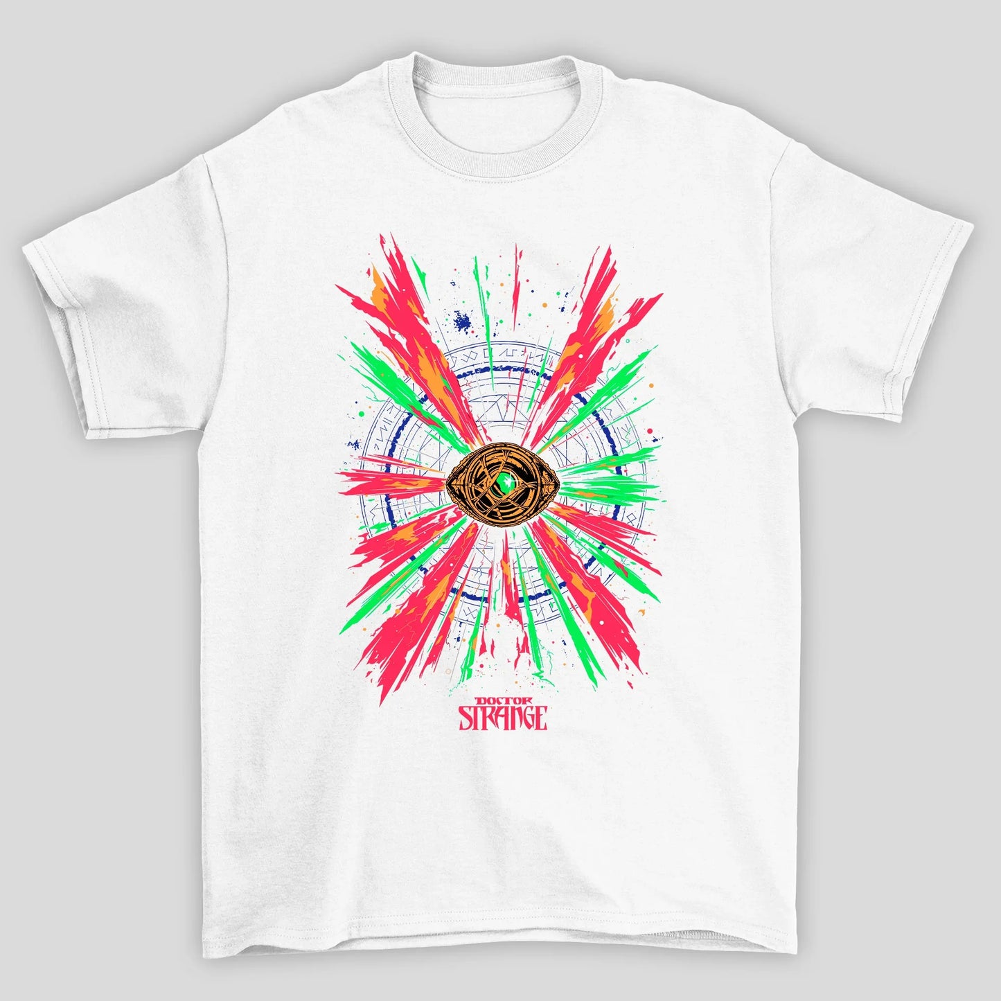 Camiseta Básica Unissex Joia Do Infinito Dr Strange