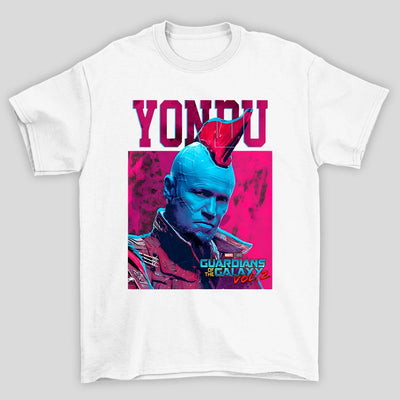 Camiseta Básica Unissex Yondu Rosto Guardioes Da Galaxia