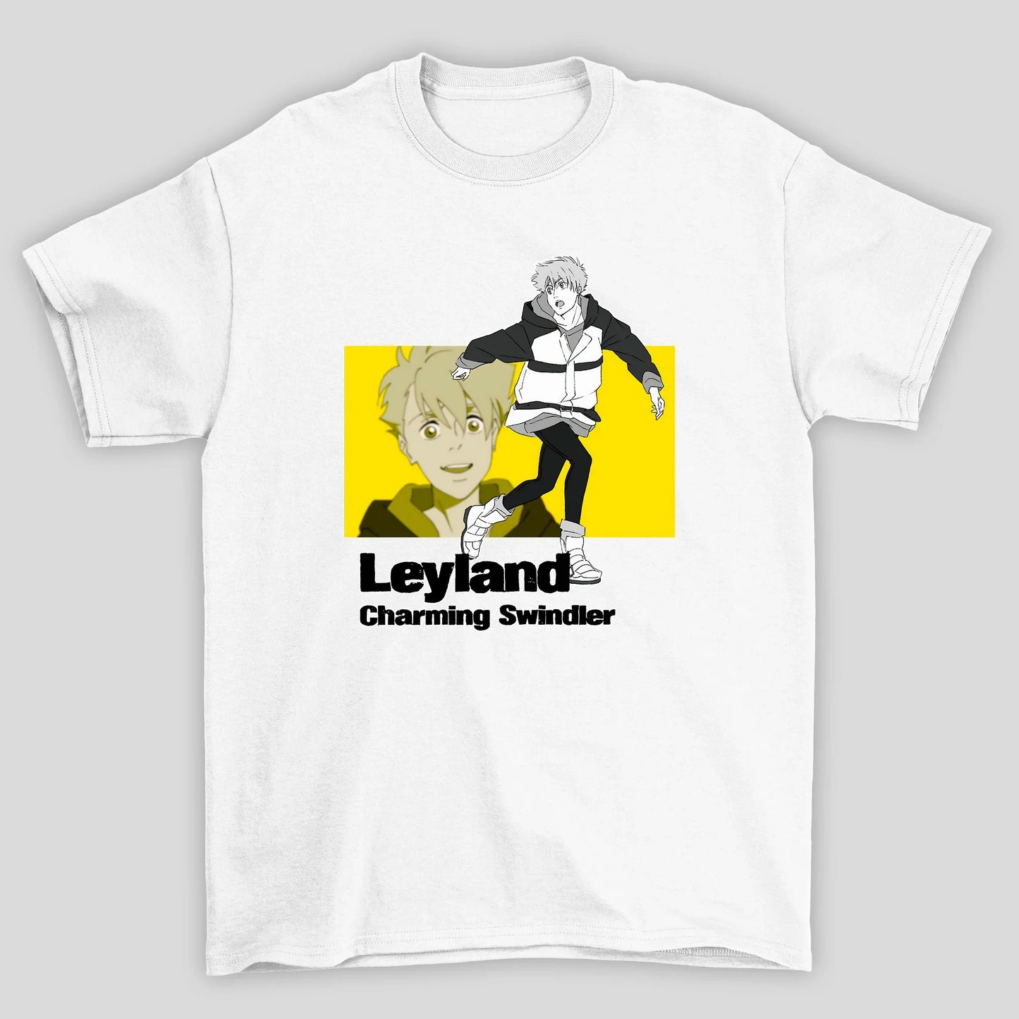 Camiseta Básica Unissex Leyland Charming Swindler Lazarus