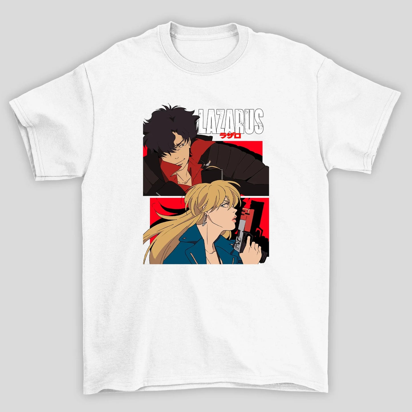 Camiseta Básica Unissex Axel e Chris Lazarus