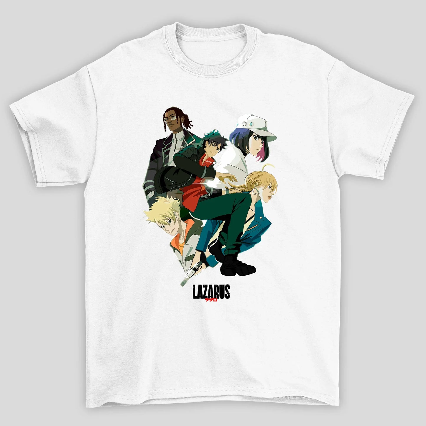 Camiseta Básica Unissex Poster Personagens Lazarus