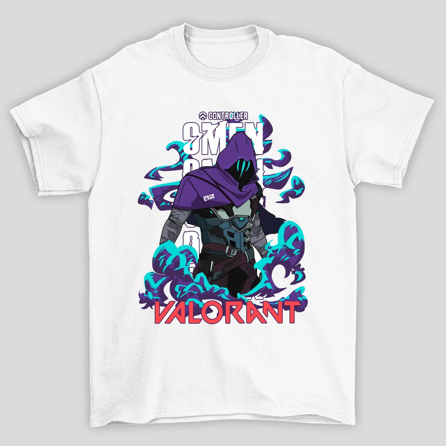 Camiseta Básica Unissex Omen Innitiator Valorant