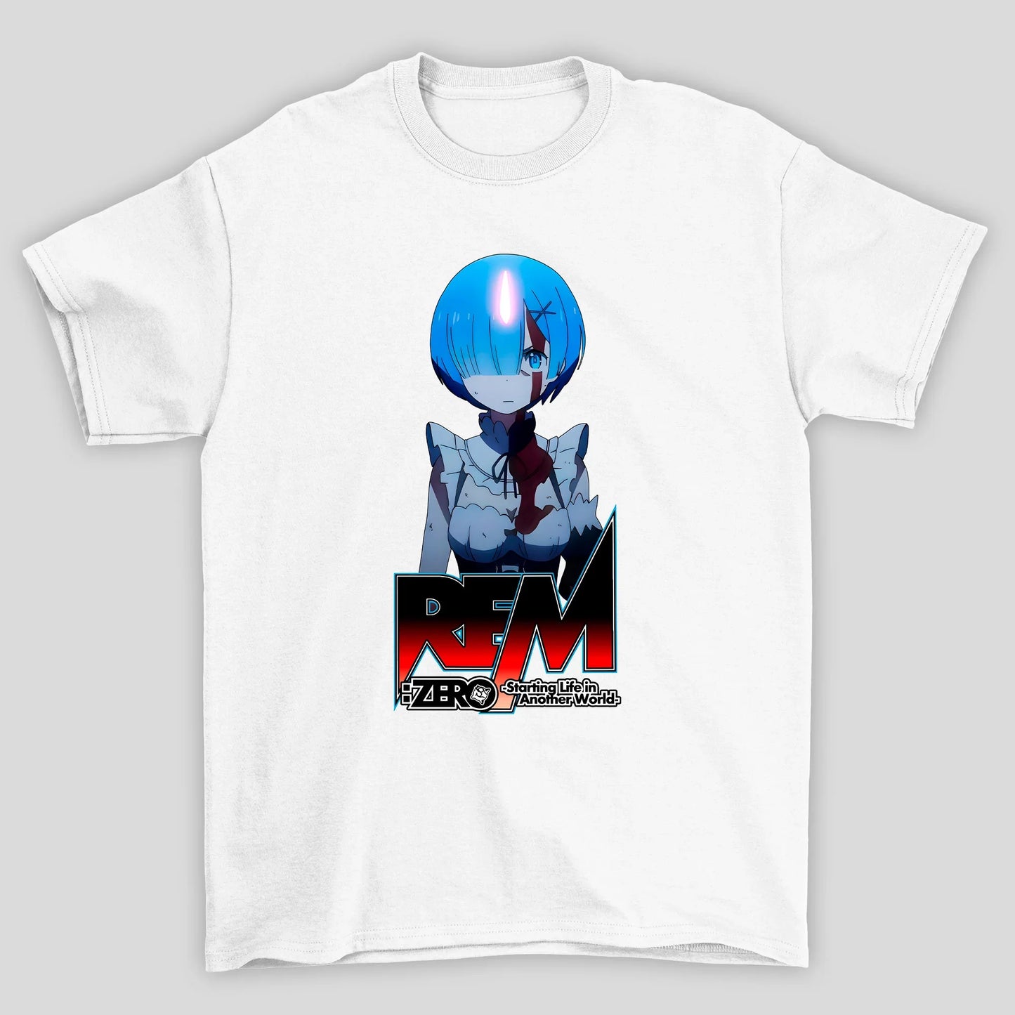 Camiseta Básica Unissex Rem Sangue Re Zero