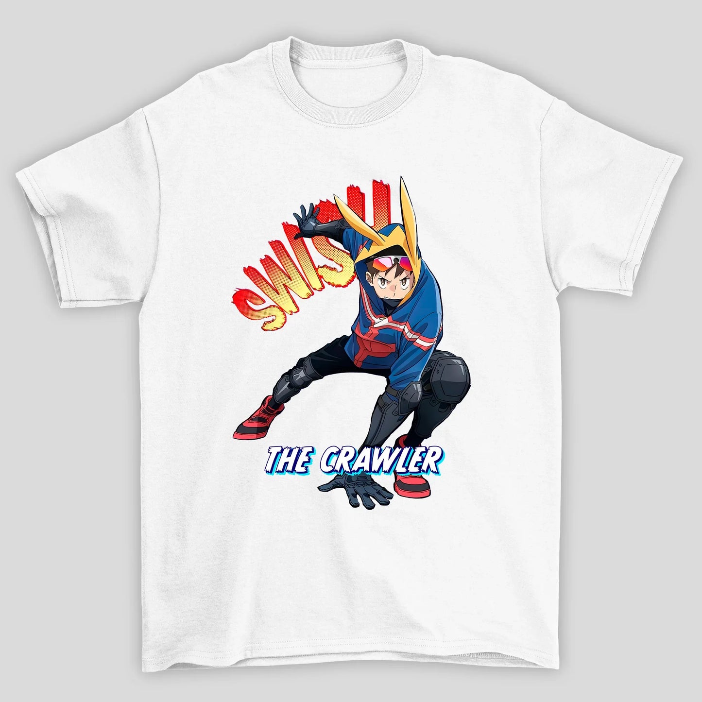 Camiseta Básica Unissex The Crawler Boku No Hero