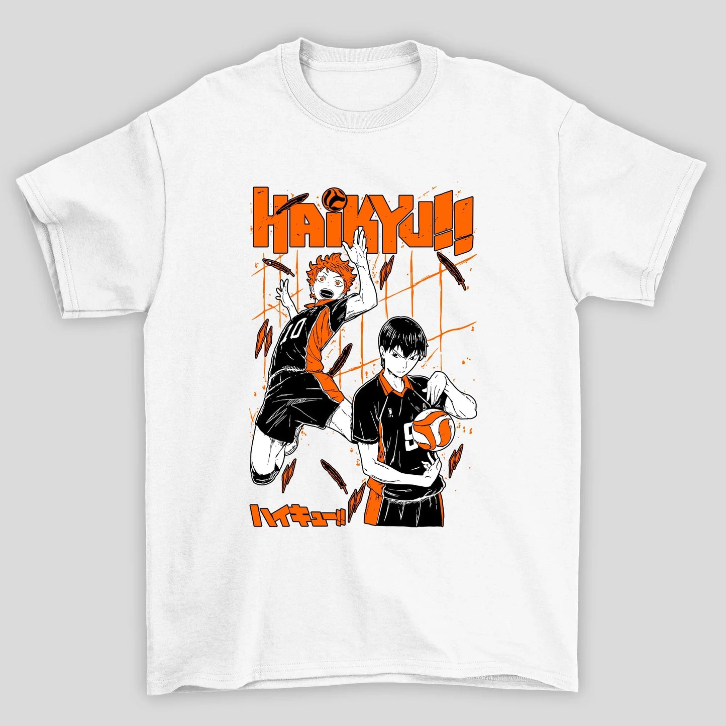 Camiseta Básica Unissex Kageyama Hinata Haikyuu