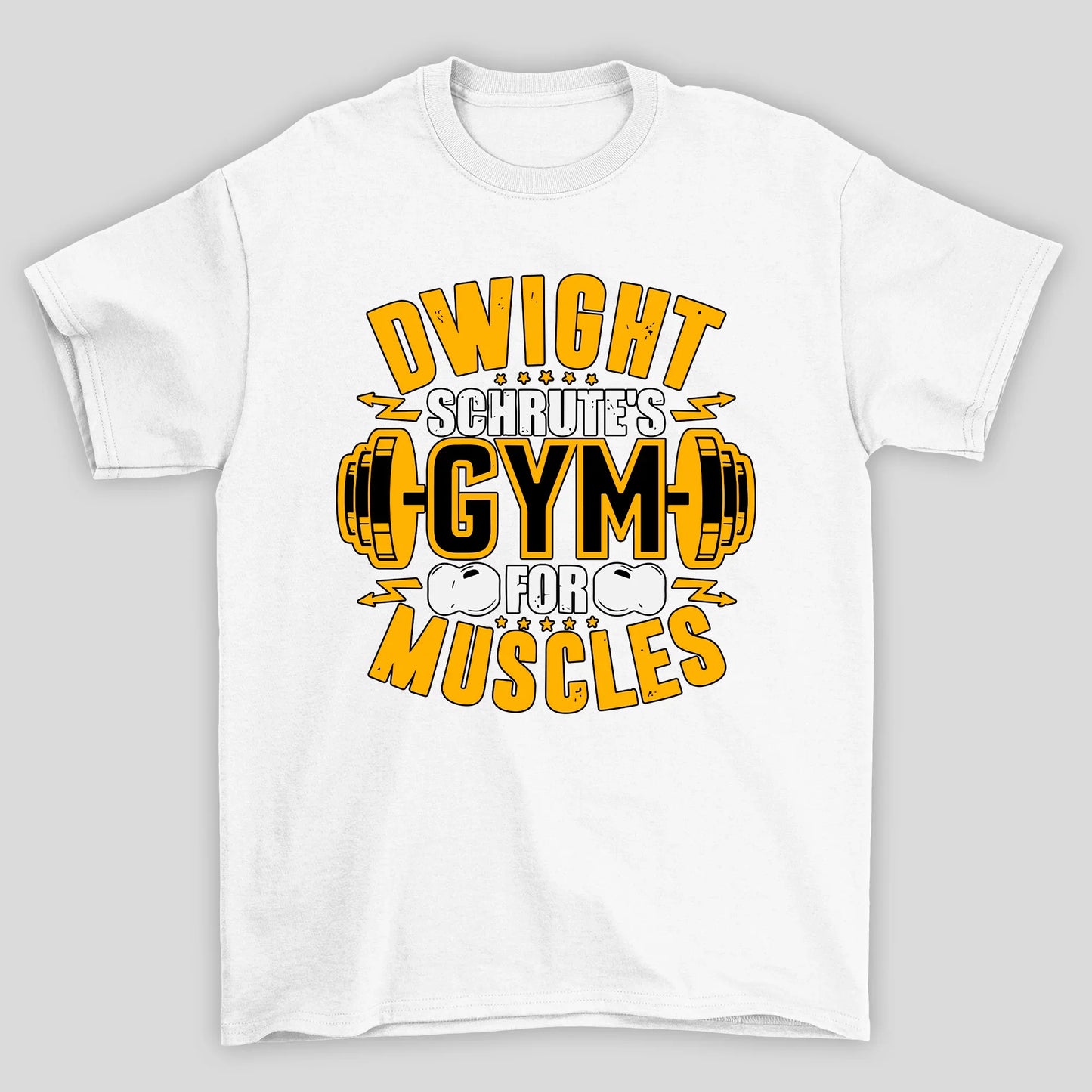 Camiseta Básica Unissex The Office Dwight Gym