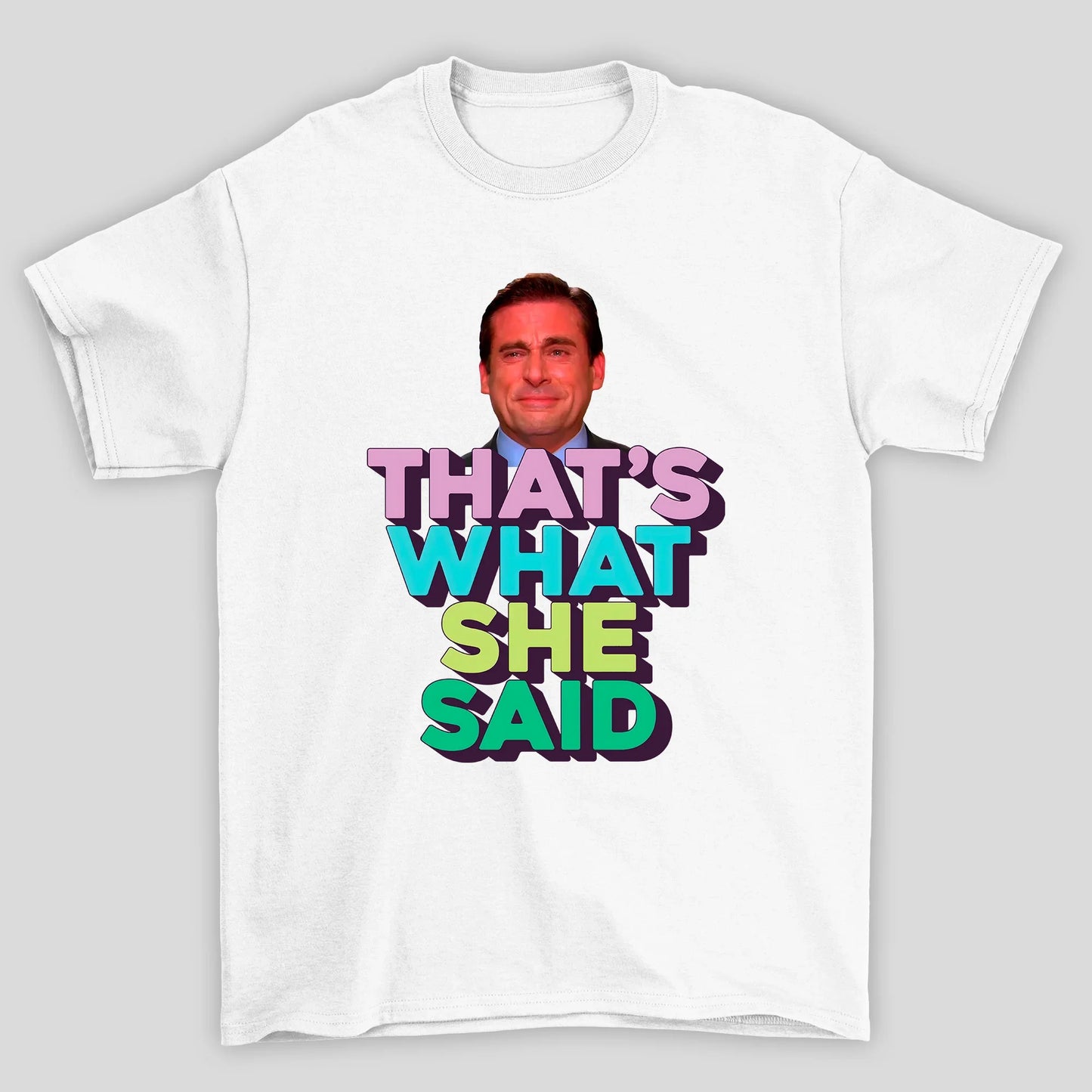Camiseta Básica Unissex The Office That's What She Said