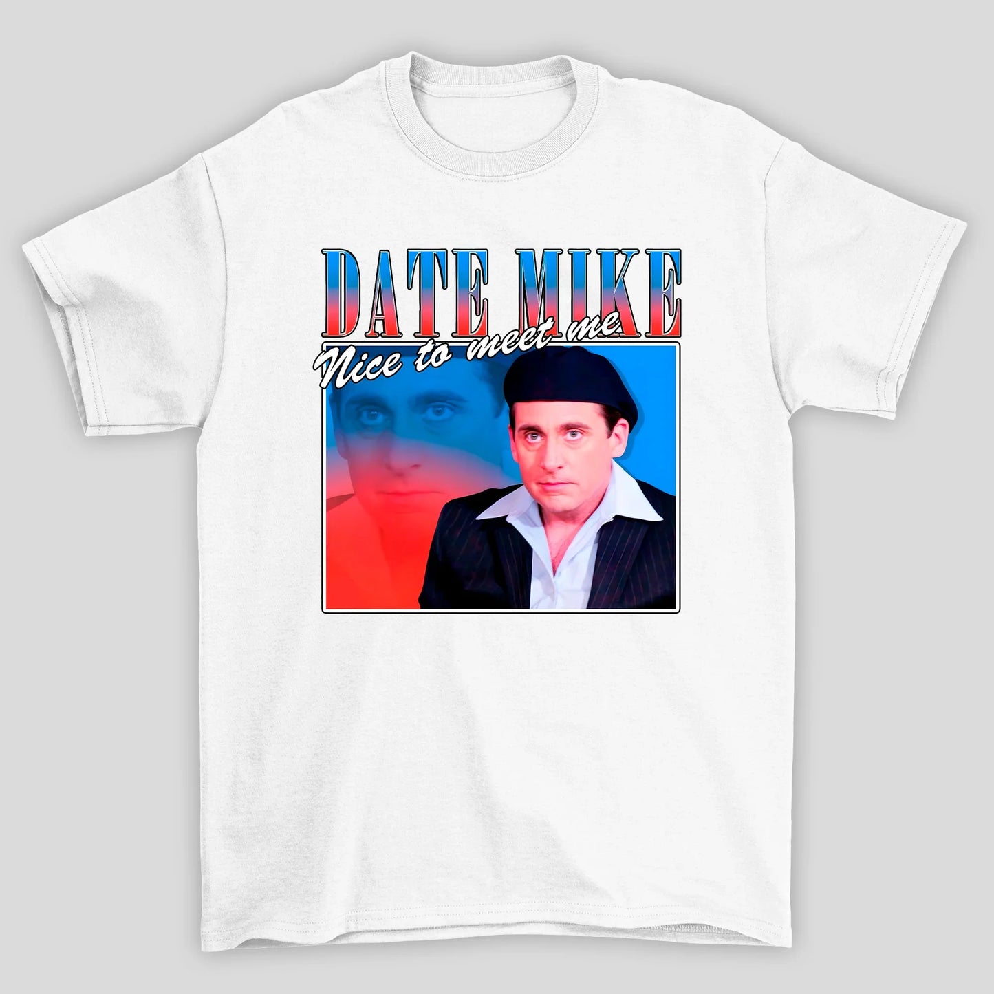 Camiseta Básica Unissex The Office Date Mike