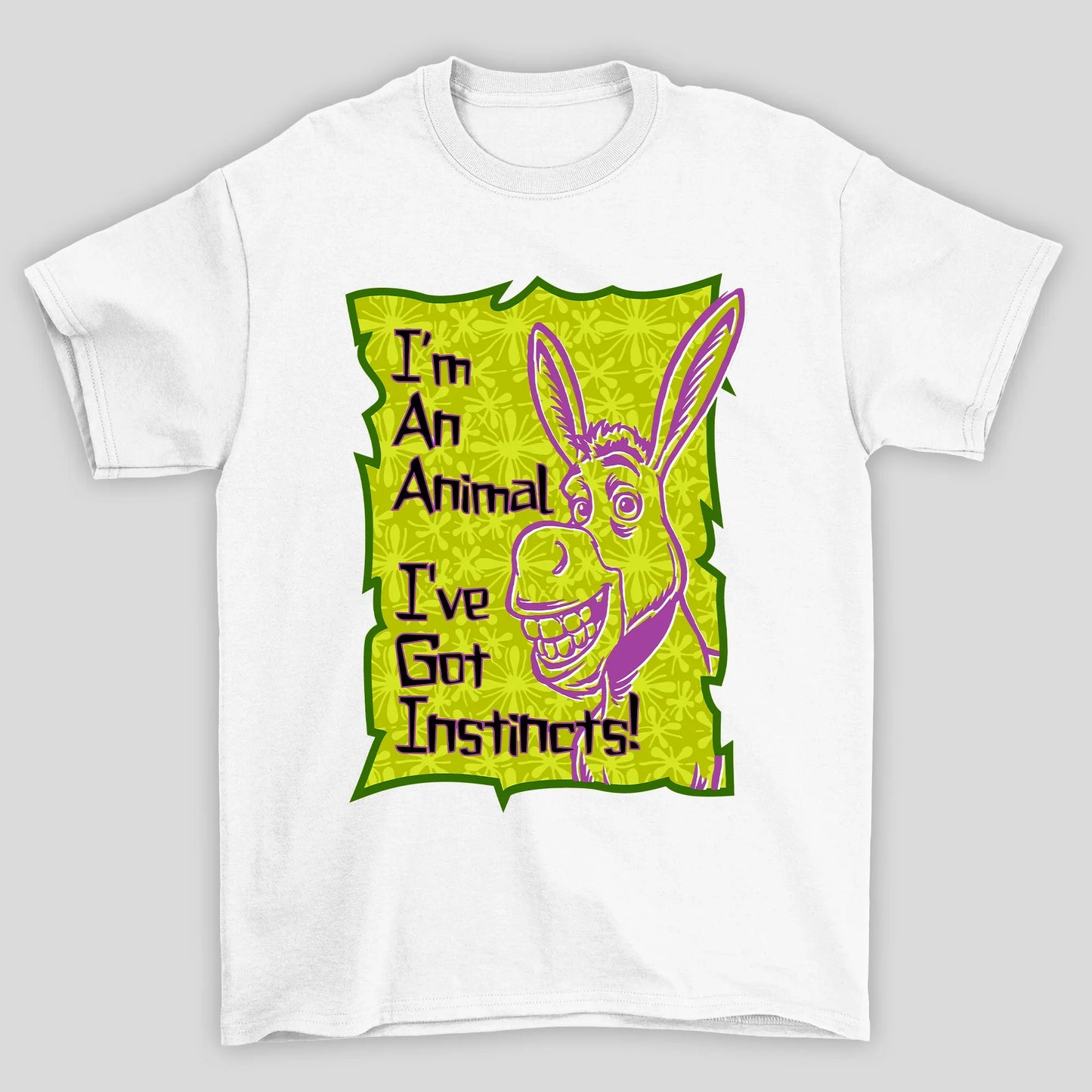 Camiseta Básica Unissex Im An Animal Burro Shrek