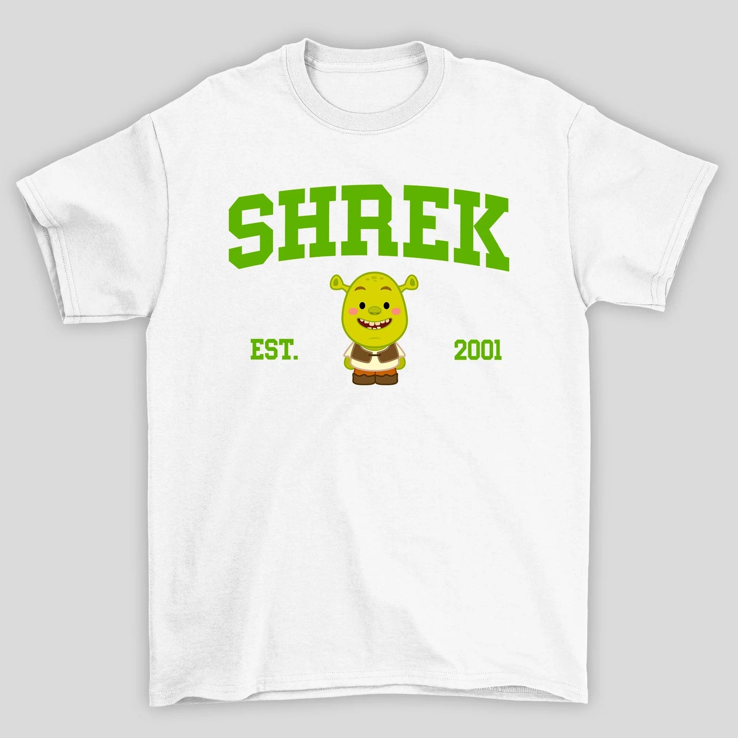 Camiseta Básica Unissex EST 2001 Shrek