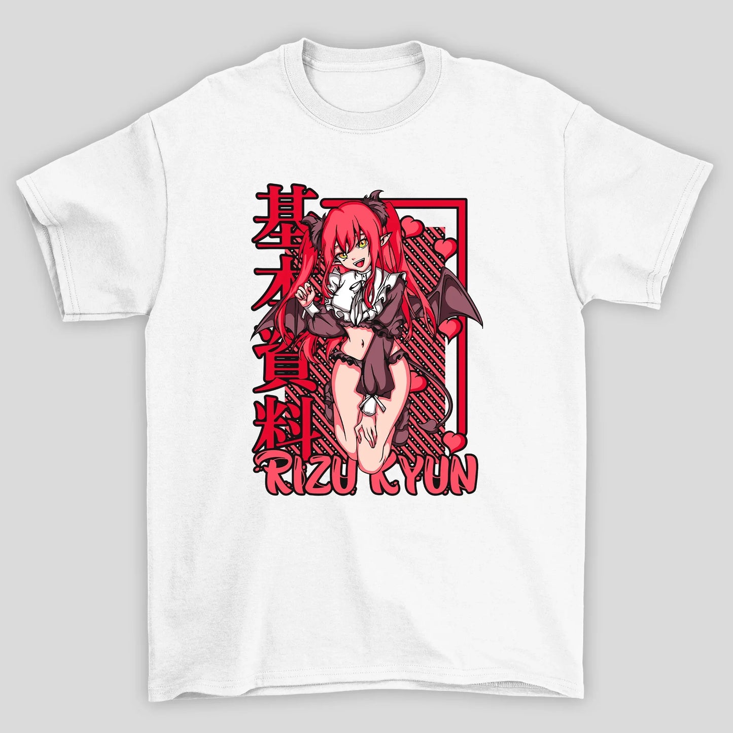 Camiseta Básica Unissex Marin Cosplay Sucubus Ryzu Kyun My Dress Up Darling