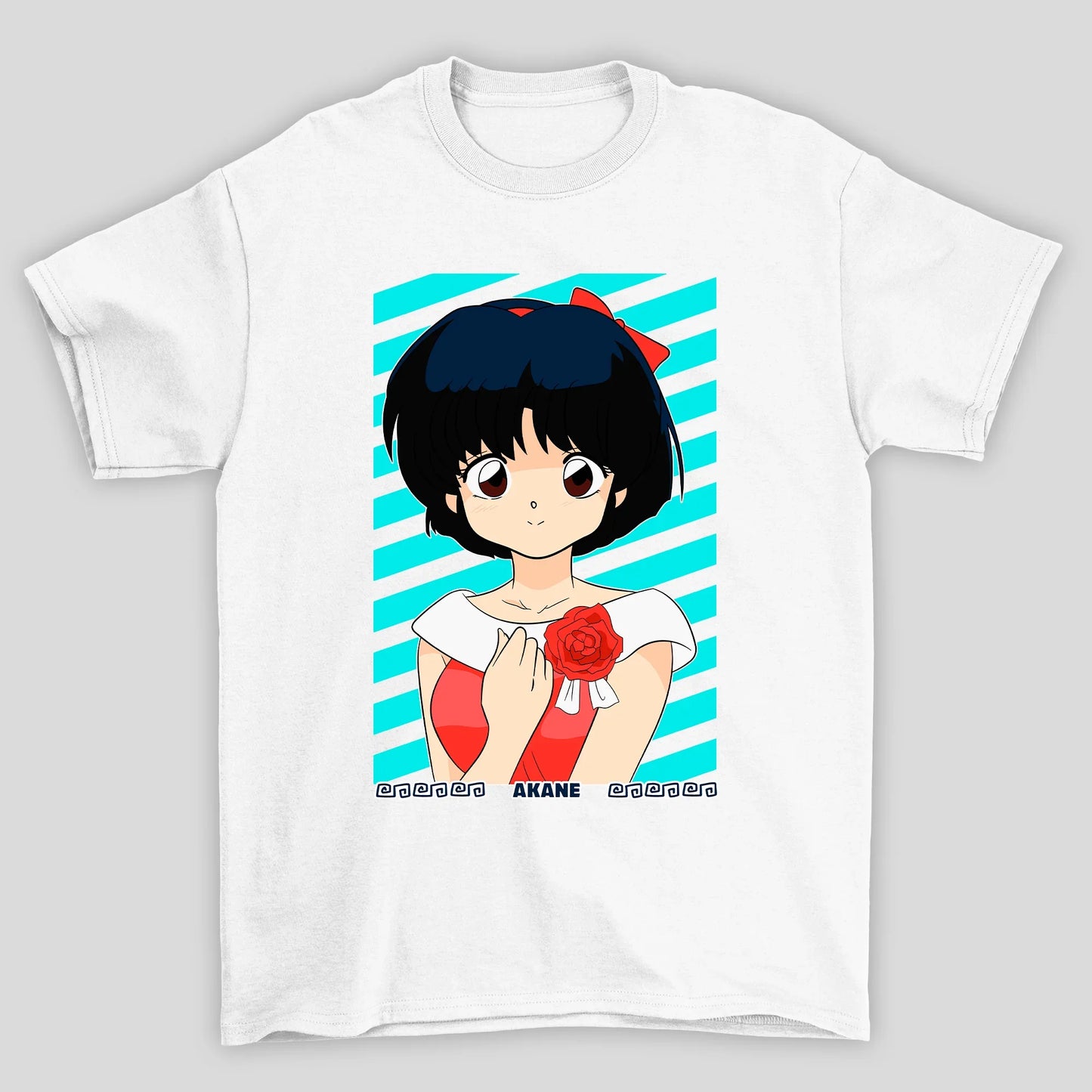 Camiseta Básica Unissex Akane Tendo Ranma