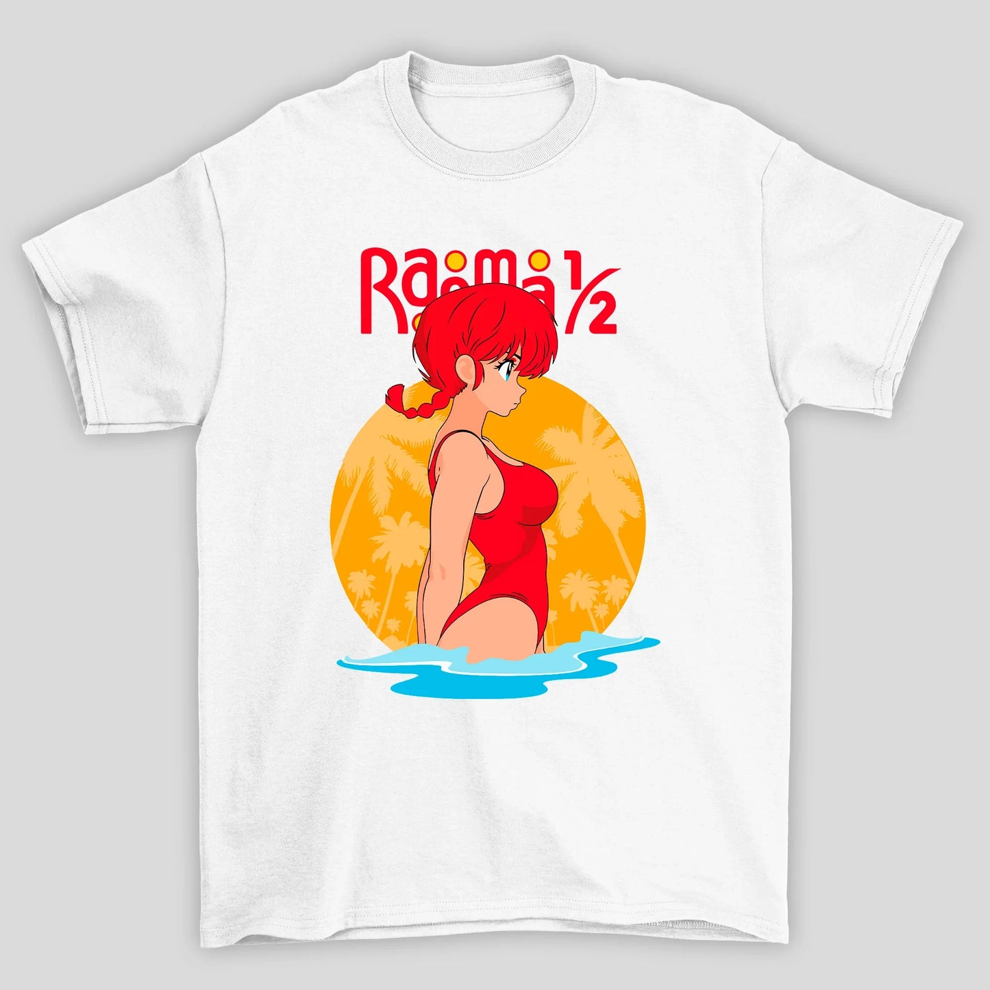 Camiseta Básica Unissex Ranma Saotome Maiô