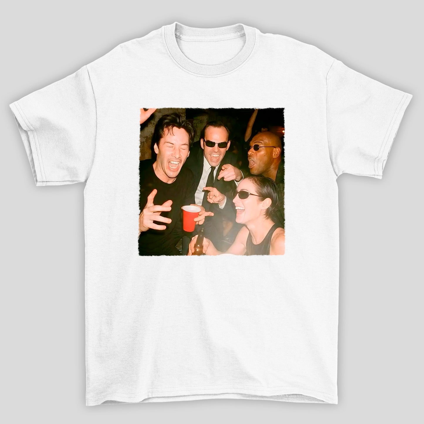 Camiseta Básica Unissex Foto Festa Matrix