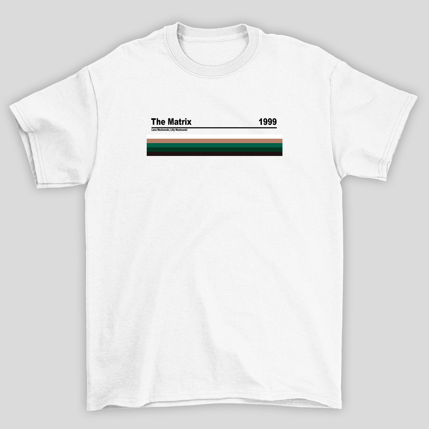 Camiseta Básica Unissex Paleta de Cores Matrix