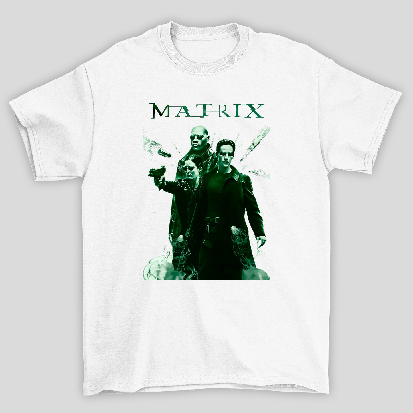 Camiseta Básica Unissex Poster Matrix